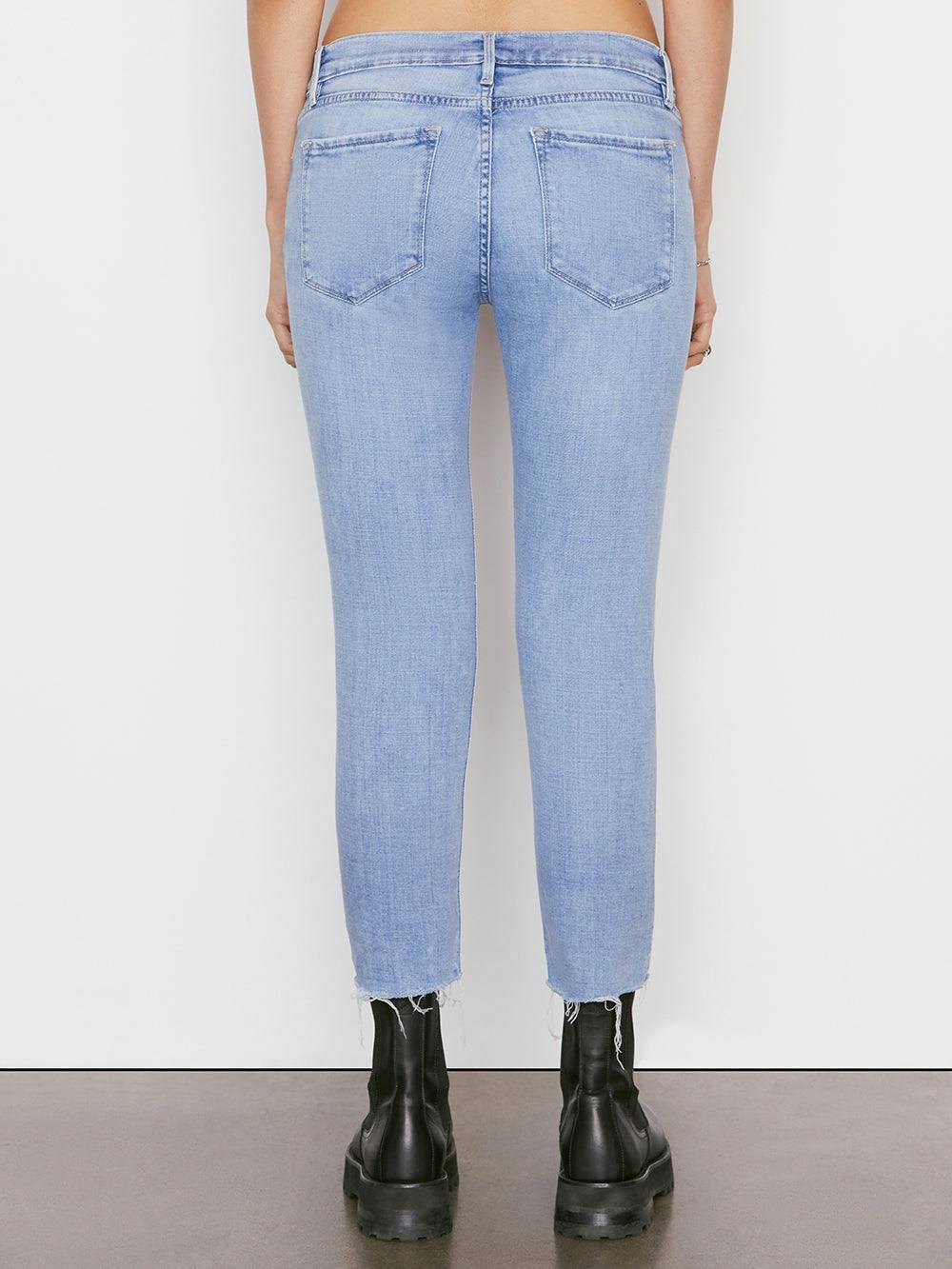 jeans back view